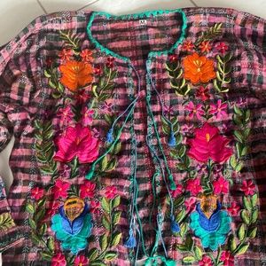 A beauty one of a kind hand made from indigenous Mayan  fabric